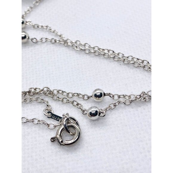 SOLD!Tiffany & Co Open Bottle Jug Bead Necklace Elsa Peretti Sterling Silver 925 - Picture 14 of 16